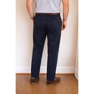 Polo Ralph Lauren Chino Pants Men's 38/29 Casual Cotton Red Logo Vintage